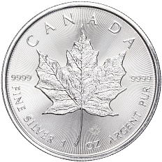5 долларов 2023 года Канада «Кленовый лист» — Фото №1