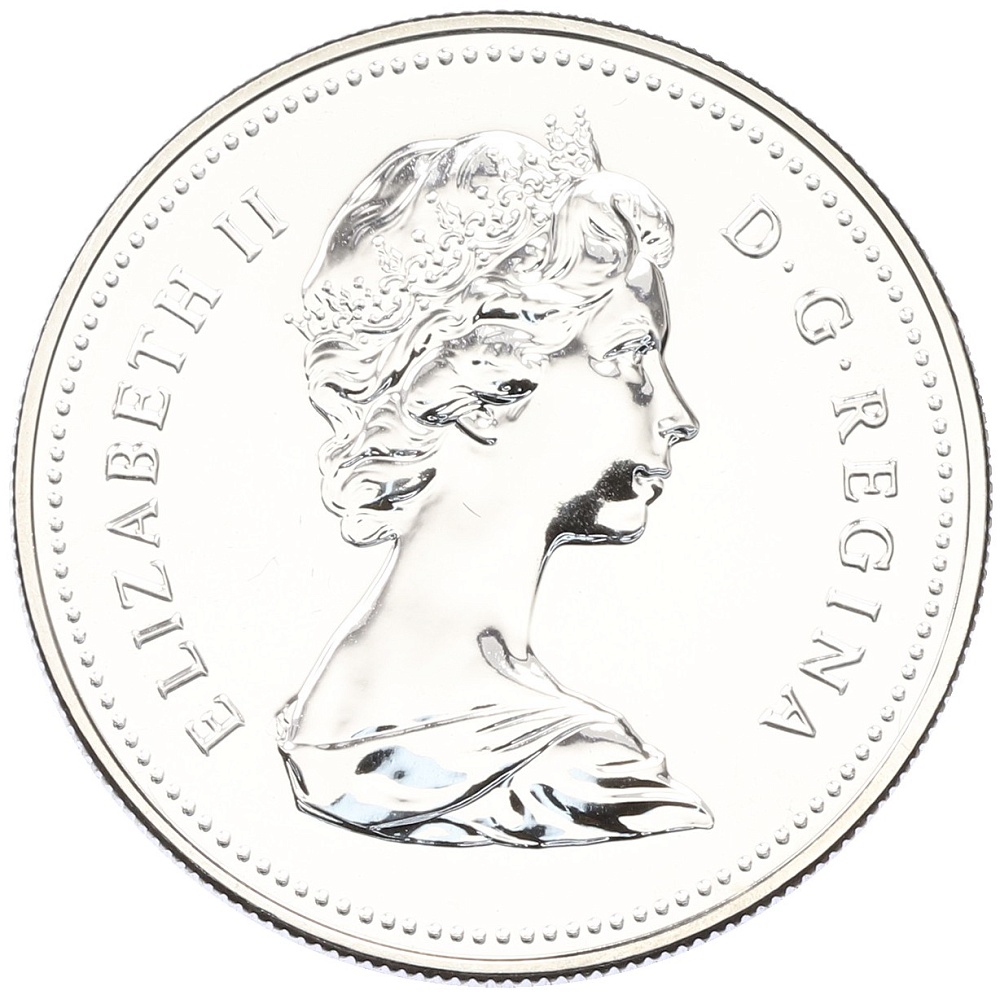 1 доллар 1979 года Канада «300 лет кораблю Грифон» — Фото №2