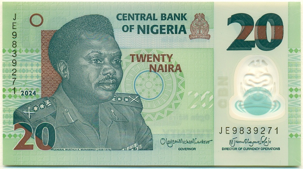 20 найра 2024 года Нигерия — Фото №1