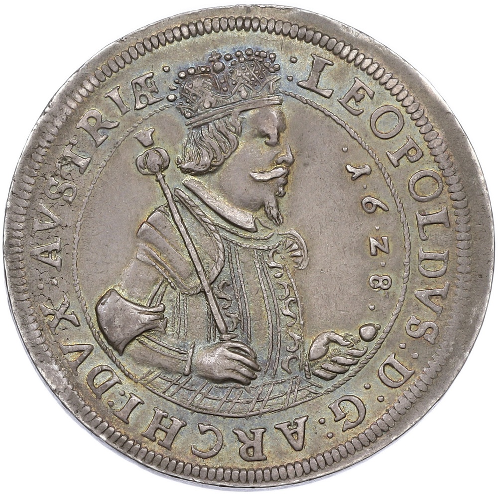 1 талер 1628 года Тироль — Фото №1