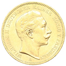 20 марок 1898 года Германия (Пруссия) — Фото №1
