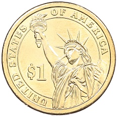 1 доллар 2008 года (P) США «7-й президент США Эндрю Джексон» — Фото №2