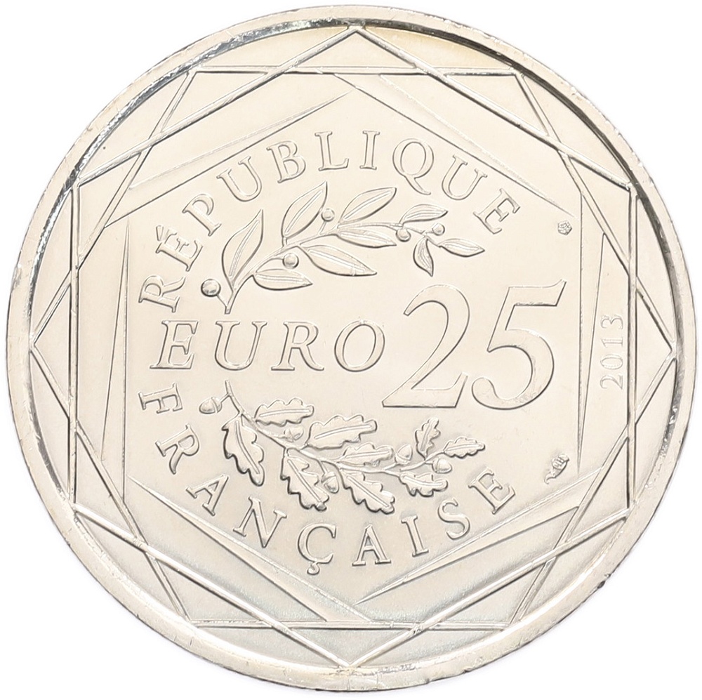 25 евро 2013 года Франция «Республика — Лаицизм» — Фото №2