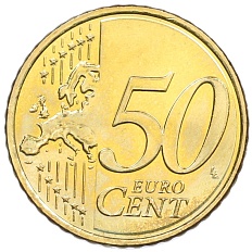 50 евроцентов 2011 года Кипр — Фото №2