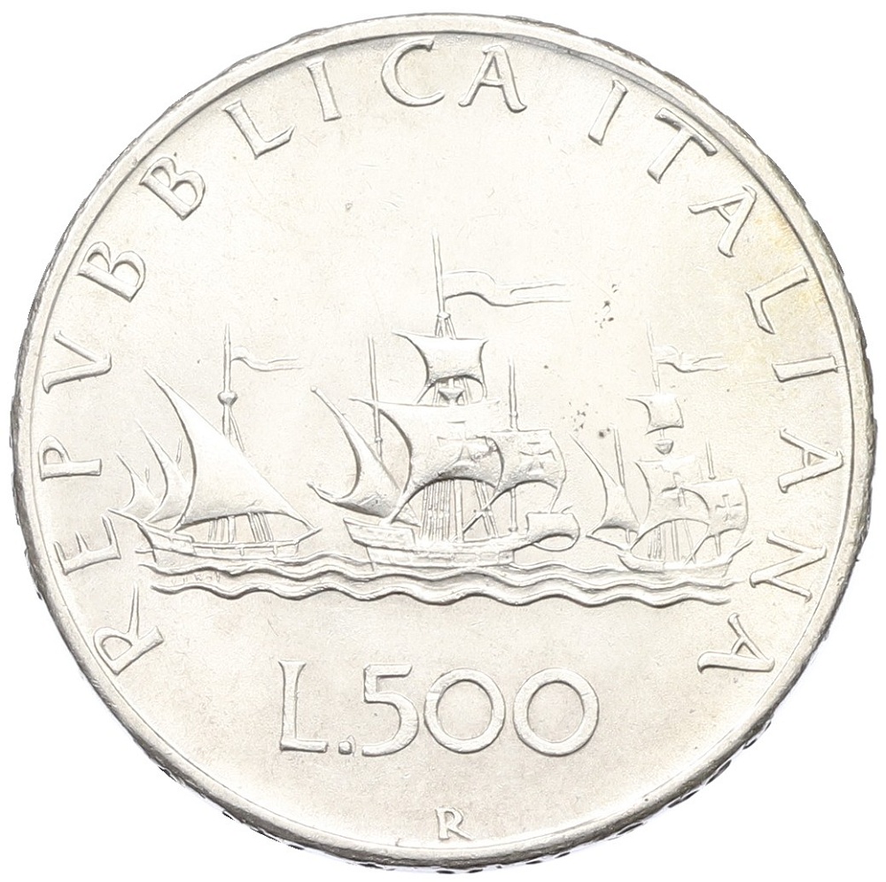 500 лир 1966 года Италия — Фото №1