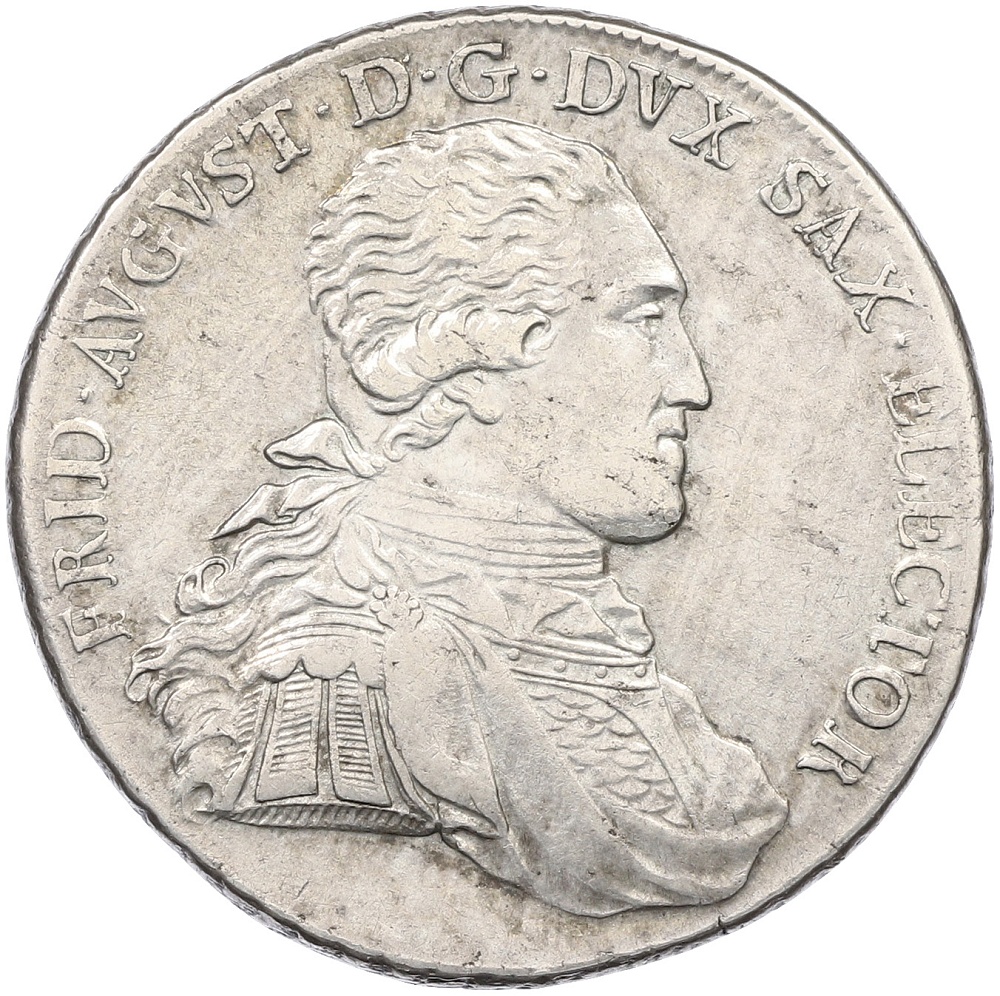 1 талер 1795 года Саксония — Фото №1
