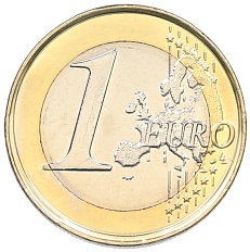 1 евро 2009 года Бельгия — Фото №2