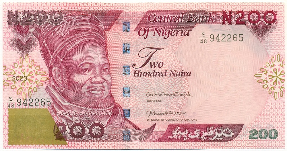 200 найра 2023 года Нигерия — Фото №1