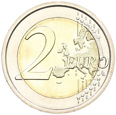 2 евро 2013 года Италия «700 лет со дня рождения Джованни Боккаччо» — Фото №2