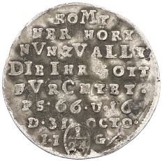 1/24 талера 1715 года Штольберг-Штольберг — Фото №2
