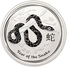 50 центов 2013 года Австралия «Китайский гороскоп — Год змеи» — Фото №1