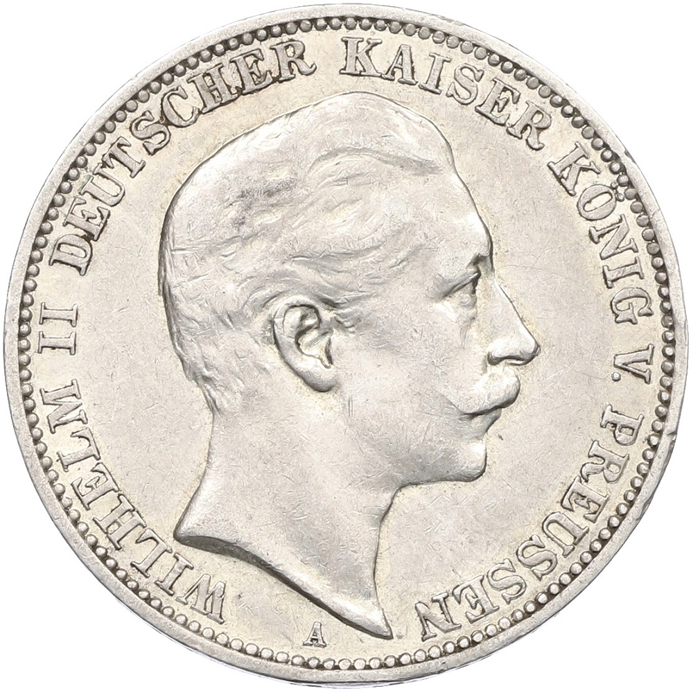 3 марки 1910 года Германия (Пруссия) — Фото №1