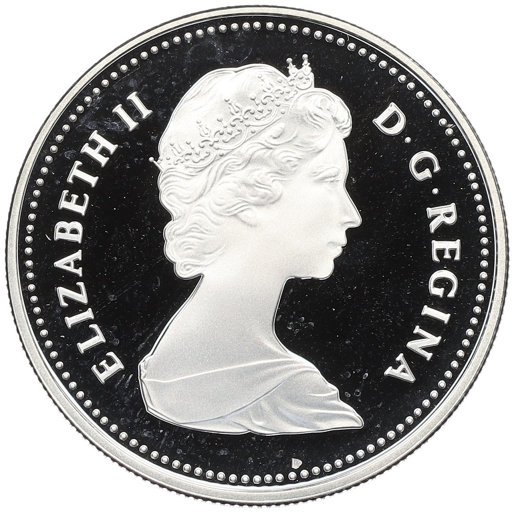 1 доллар 1982 года Канада «100 лет городу Реджайна» — Фото №2