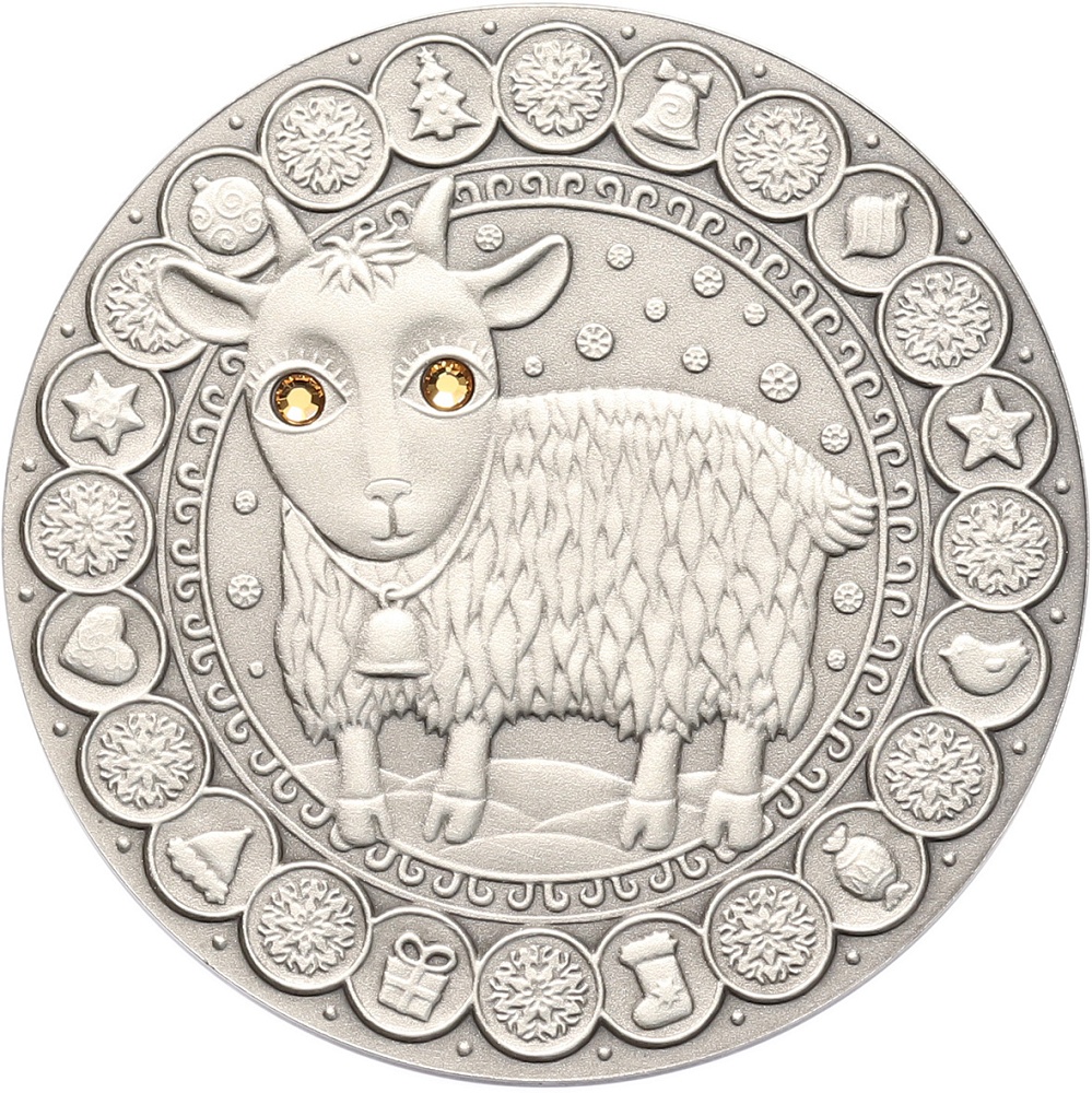 20 рублей 2009 года Белоруссия «Знаки зодиака — Козерог» — Фото №1
