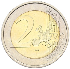 2 евро 2001 года Монако — Фото №2