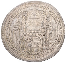 1 талер 1682 года Зальцбург «1100-летие архиепископства Зальцбург» — Фото №1