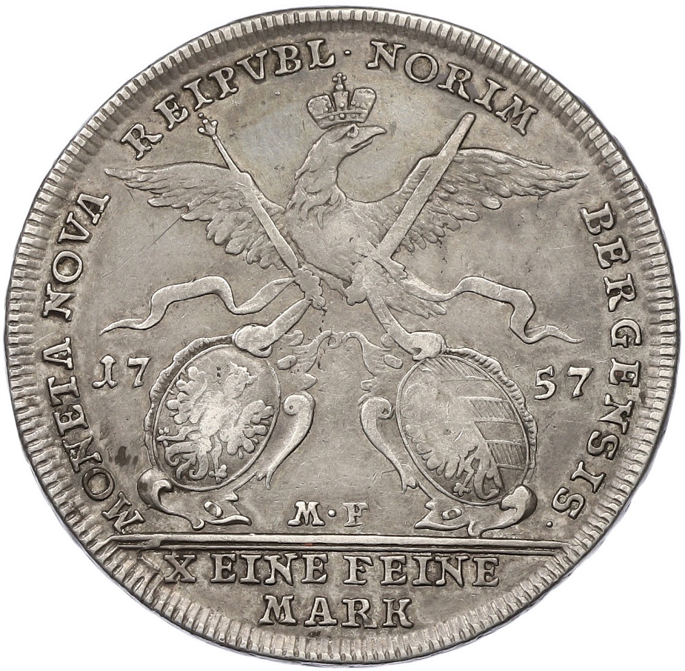 1 талер 1757 года Нюрнберг — Фото №1