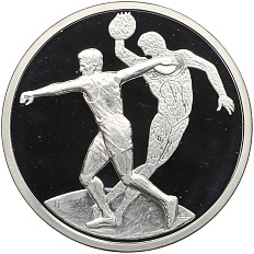 10 евро 2004 года Греция «XXVIII летние Олимпийские Игры 2004 в Афинах — Метание диска» — Фото №1