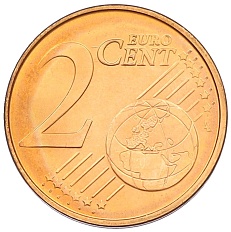 2 евроцента 2002 года Греция — Фото №2