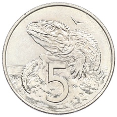 5 центов 2004 года Новая Зеландия — Фото №1