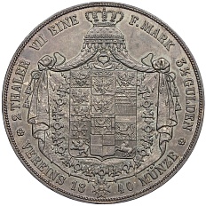 2 талера 1840 года Пруссия — Фото №2