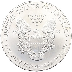 1 доллар 2001 года США «Шагающая Свобода» (Цветное покрытие) — Фото №2
