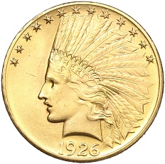 10 долларов 1926 года США — Фото №1