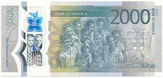 2000 долларов 2022 года Ямайка «60 лет Ямайке» — Фото №2