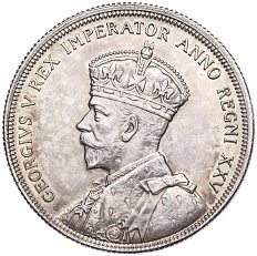 1 доллар 1935 года Канада «25 лет правлению Короля Георга V» — Фото №2
