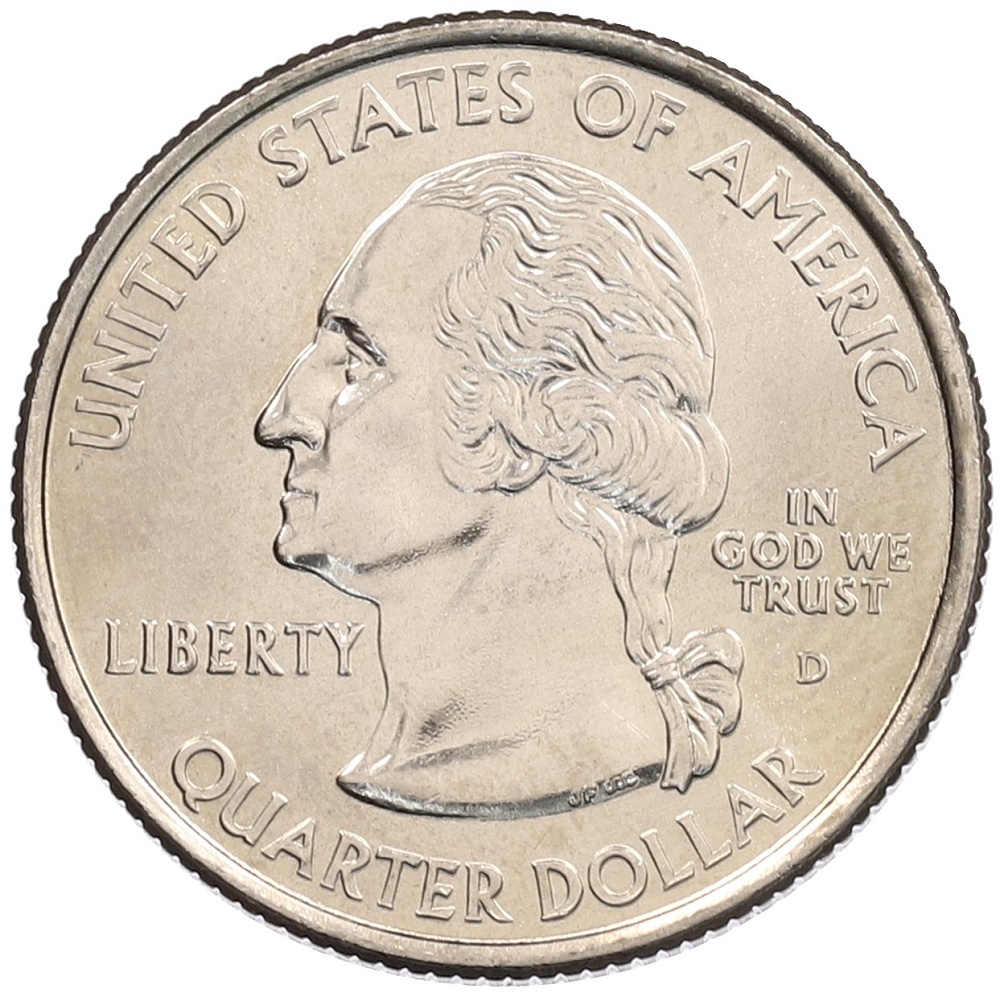 1/4 доллара (25 центов) 2008 года D США «Штаты и территории — Нью-Мехико» — Фото №2