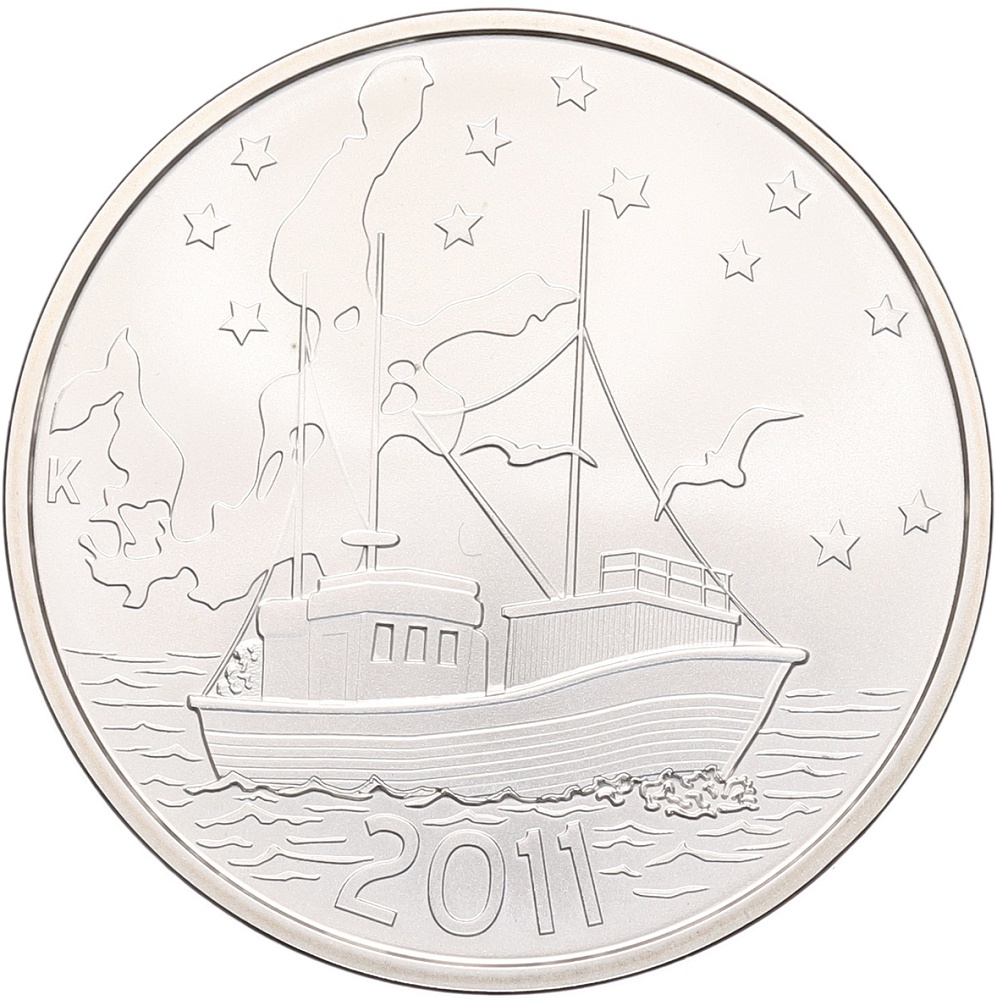 20 евро 2011 года Финляндия «Балтийское море» — Фото №1