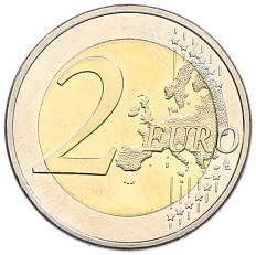 2 евро 2007 года Словения — Фото №2