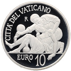 10 евро 2014 года Ватикан «Всемирный день социальных коммуникаций» — Фото №1