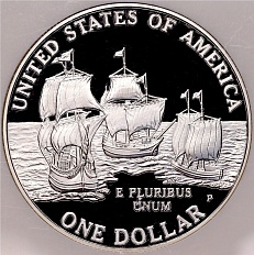 1 доллар 2007 года Р США «400 лет первому поселению Джеймстаун» в слабе NGC (PF70 ULTRA CAMEO) — Фото №2