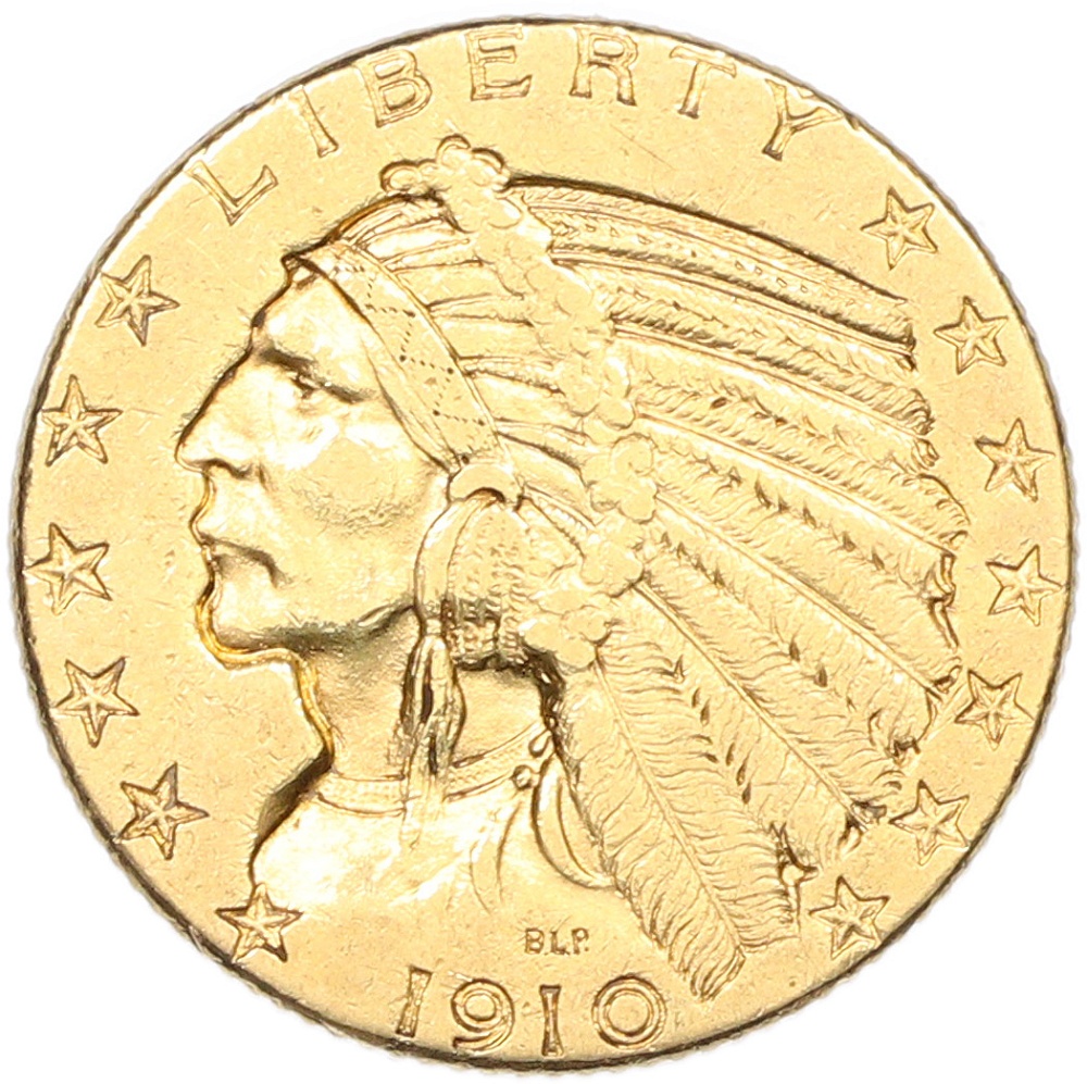 5 долларов 1910 года США — Фото №1