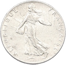 50 сантимов 1919 года Франция — Фото №2