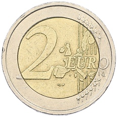 2 евро 2006 года Италия «XX зимние Олимпийские Игры 2006 в Турине» — Фото №2