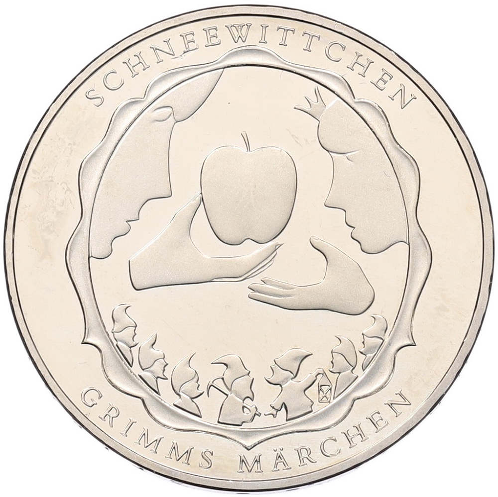 10 евро 2013 года J Германия «Сказки братьев Гримм — Белоснежка» — Фото №1