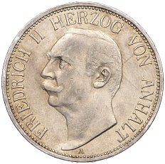 3 марки 1911 года Германия (Ангальт) — Фото №1