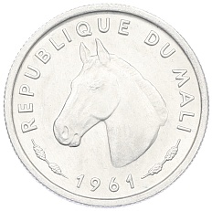 10 франков 1961 года Мали — Фото №1