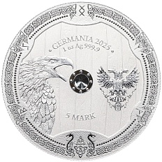 5 марок 2025 года Германия «Валькирия — Арнхильд» — Фото №2