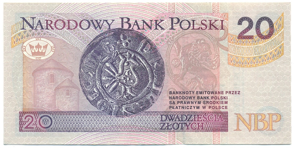 20 злотых 1994 года Польша — Фото №2