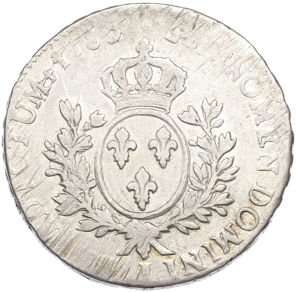 1 экю 1785 года I Франция — Фото №2