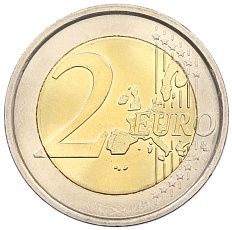 2 евро 2005 года Италия — Фото №2