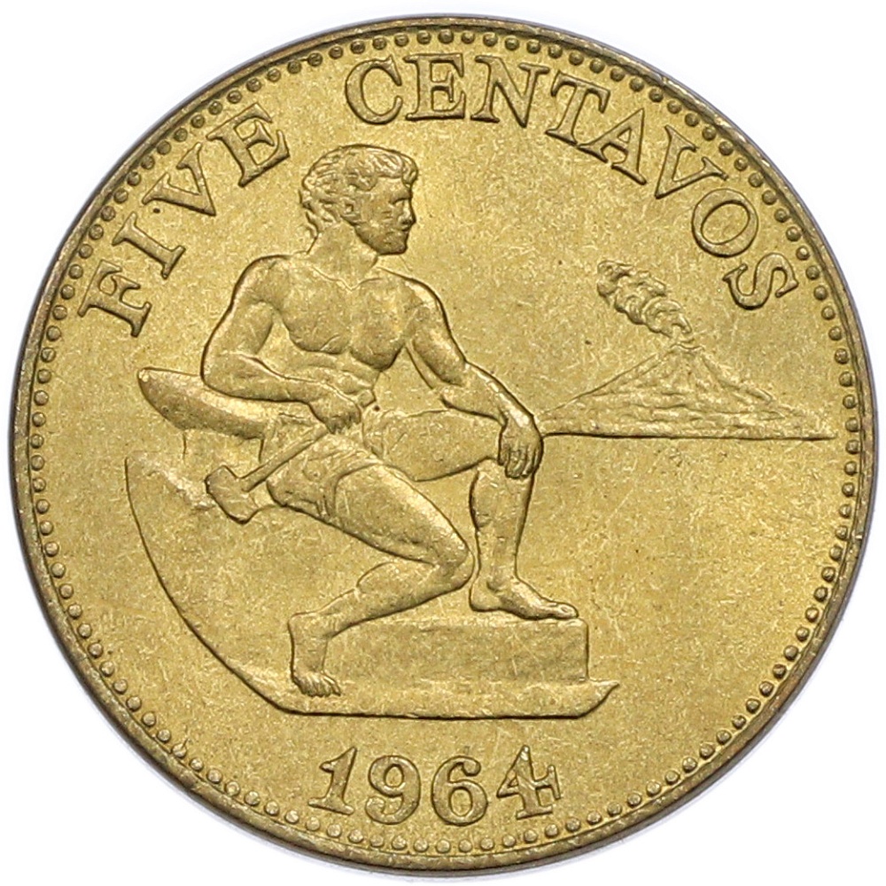5 сентаво 1964 года Филиппины — Фото №1