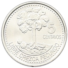 5 сентаво 2006 года Гватемала — Фото №1