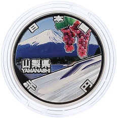 1000 йен 2013 года Япония «47 префектур Японии — Яманаси» — Фото №1