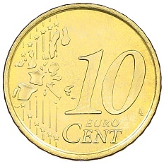 10 евроцентов 2001 года Испания — Фото №2
