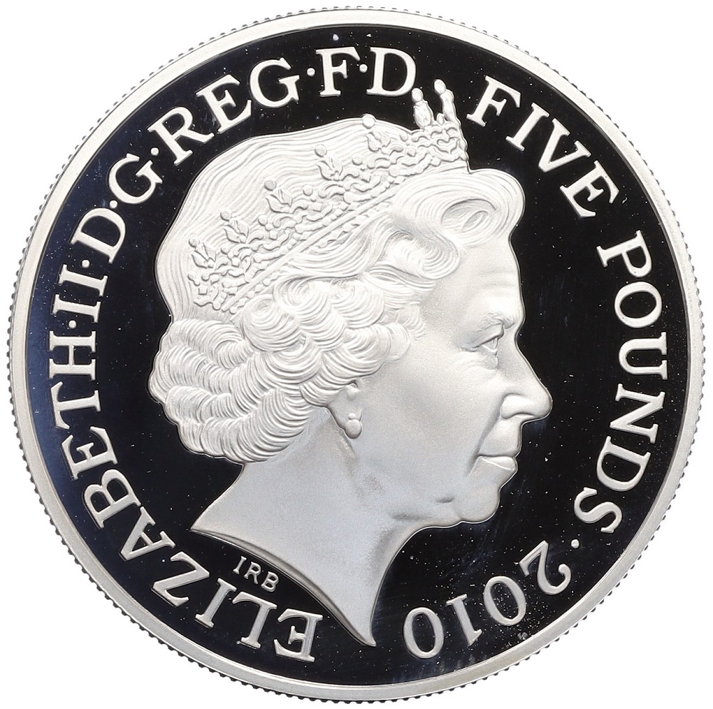 5 фунтов 2010 года Великобритания «XXX летние Олимпийские Игры — Празднование в Британии (Отмена рабства)» — Фото №2