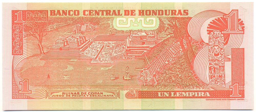1 лемпира 2006 года Гондурас — Фото №2